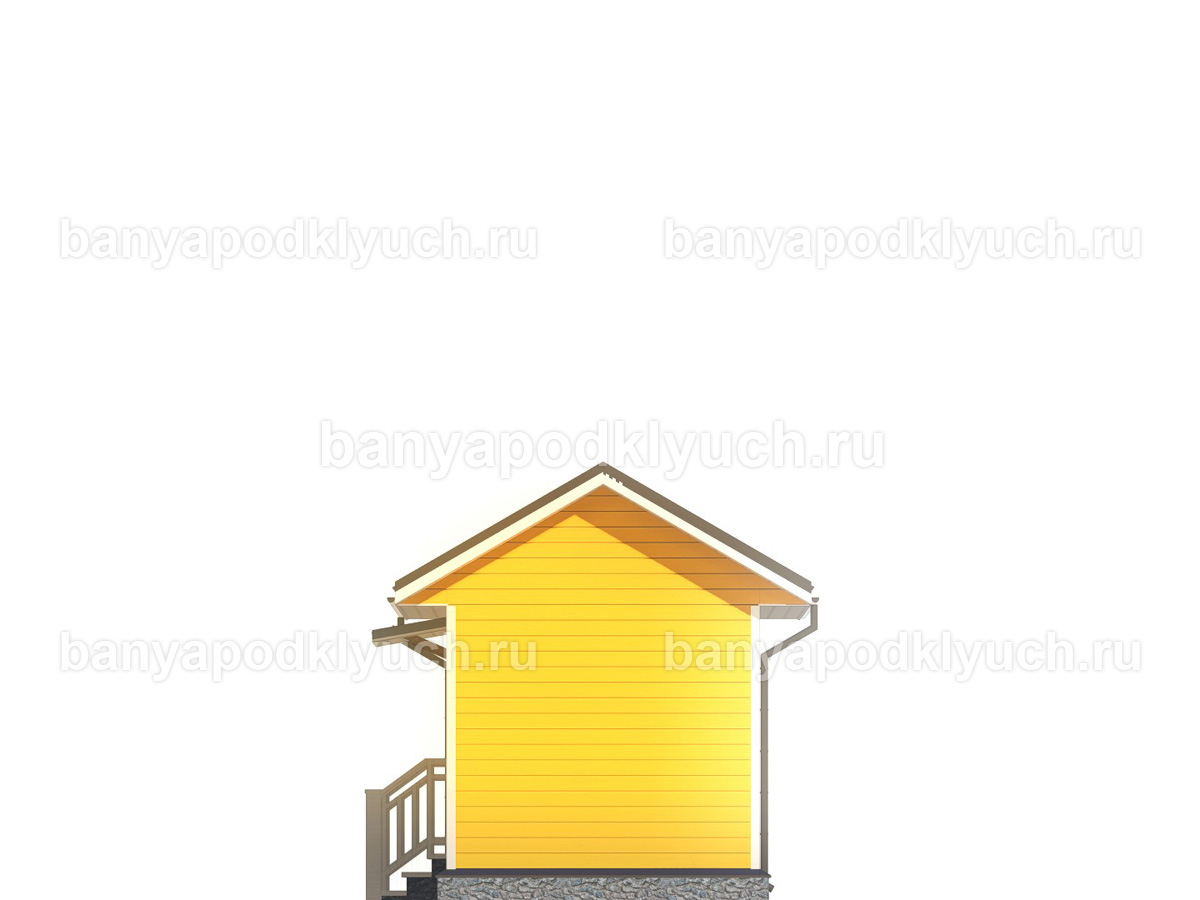 Каркасная баня 4x3 м Каркасная баня 4x3 м